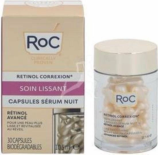 RoC Retinol Correxion Line Smooth Night Serum Capsules 12 RoC Retinol Correxion Line Smooth Night Serum Capsules - Afbeelding 10