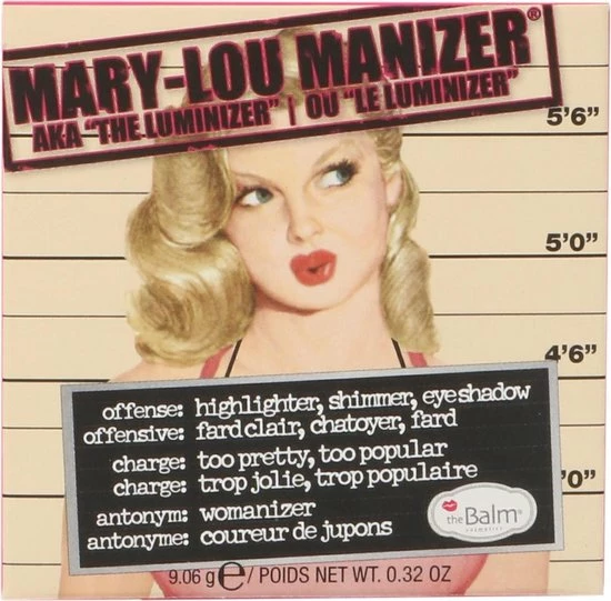 TheBalm The Balm Mary-Lou Manizer 14 TheBalm The Balm Mary-Lou Manizer - Afbeelding 12