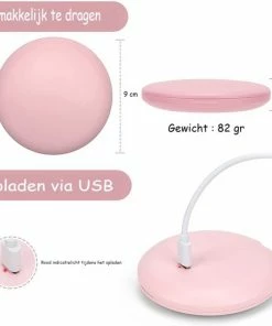 Happy Little Ruby Led-verlichte Oplaadbare Compacte Make-up Spiegel Rond |1 X 2 X Vergroting | Make-upspiegel | Zakspiegel | Handspiegel | Reisspiegel | Dimbaar|als Cadeau | USB-lader | Rond | Groen -Maybelline-winkel 550x542 16