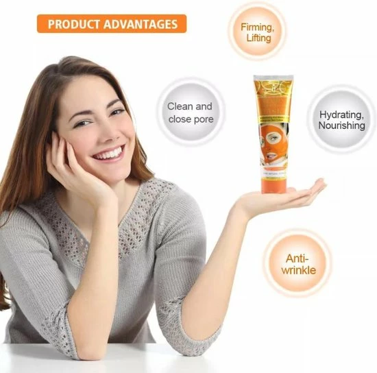 Aichun Beauty Peel Off Mask Tegen Mee-Eters En Verstopte Pori N Acne Natuurlijk Product - Vitamine C - 120ML 11 Aichun Beauty Peel Off Mask Tegen Mee-Eters En Verstopte Pori N Acne Natuurlijk Product - Vitamine C - 120ML - Afbeelding 9