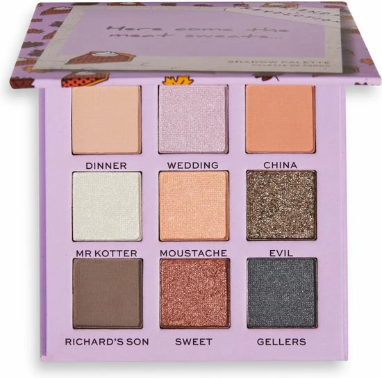 Makeup Revolution X Friends - The One With All The Thanks Giving S Eyeshadow Palette Set 10 Makeup Revolution X Friends - The One With All The Thanks Giving S Eyeshadow Palette Set - Afbeelding 8