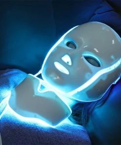 Merkloos LED Gezichtsmaker - 7 Kleuren - Face Mask - Lichttherapie - Masker Voor Gezicht - Tegen Acne, Droge Huid & Rimpels - Wit 15 Merkloos LED Gezichtsmaker - 7 Kleuren - Face Mask - Lichttherapie - Masker Voor Gezicht - Tegen Acne, Droge Huid & Rimpels - Wit -Maybelline-winkel 550x547 4