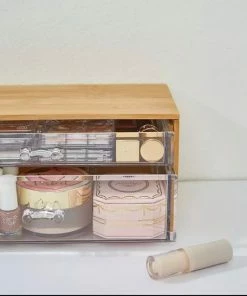 OMID HOME Bamboe Sieradendoos / Make-up Organizer - Bamboe - 4 Lades - 23,5 X 14,5 X 11 Cm - Kunststof Lades 21 OMID HOME Bamboe Sieradendoos / Make-up Organizer - Bamboe - 4 Lades - 23,5 X 14,5 X 11 Cm - Kunststof Lades -Maybelline-winkel 550x547 9