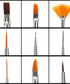 Royala 20 Delige Nail Art Set - 5 Dotting Tools En 15 Nailart Penselen - Roze 28 Royala 20 Delige Nail Art Set - 5 Dotting Tools En 15 Nailart Penselen - Roze -Maybelline-winkel 550x550 100