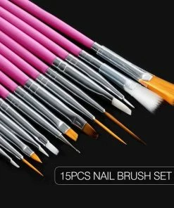Royala 20 Delige Nail Art Set - 5 Dotting Tools En 15 Nailart Penselen - Roze 31 Royala 20 Delige Nail Art Set - 5 Dotting Tools En 15 Nailart Penselen - Roze -Maybelline-winkel 550x550 101