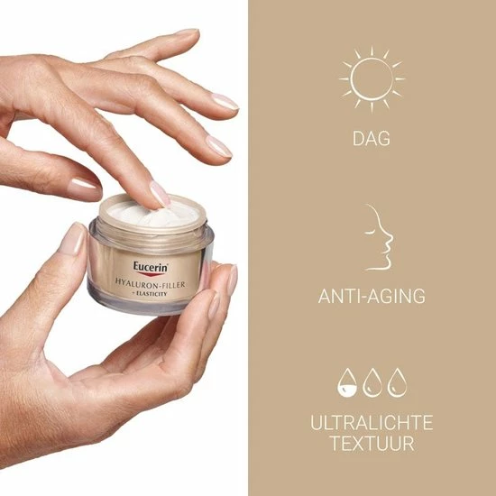 Eucerin Hyaluron-Filler + Elasticity Dagcr Me SPF15 Thiamidol 5 Eucerin Hyaluron-Filler + Elasticity Dagcr Me SPF15 Thiamidol - Afbeelding 3