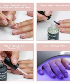 MEANAIL®PARIS Gellak Starterspakket – Méanail Kit Design - Led Lamp – Gel Nagellak 15ml - Rood -Maybelline-winkel 550x550 151