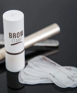 ProductPlanet Premium Wenkbrauw Stempel - Wenkbrauw Sjabloon - Wenkbrauwstempel - Brow Stamp - 10 Sjablonen - Borsteltje - Herbruikbaar - Waterdicht - Cadeau Voor Haar - Zwart -Maybelline-winkel 550x550 182