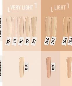 Rimmel London Match Perfection SPF20 Foundation - 010 Light Porcelain 22 Rimmel London Match Perfection SPF20 Foundation - 010 Light Porcelain -Maybelline-winkel 550x550 228