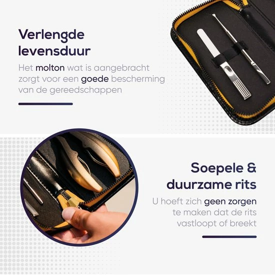 Skeraxo® Professionele Pedicureset Nageltang Kalknagel - Met Nagelvijl & Vuil Verwijderaar - Nagelschaar Voor Harde Teennagels – Nagelknipper Ingegroeide Teennagel - Inclusief Teennagel Correctors 12 Skeraxo® Professionele Pedicureset Nageltang Kalknagel - Met Nagelvijl & Vuil Verwijderaar - Nagelschaar Voor Harde Teennagels – Nagelknipper Ingegroeide Teennagel - Inclusief Teennagel Correctors - Afbeelding 10