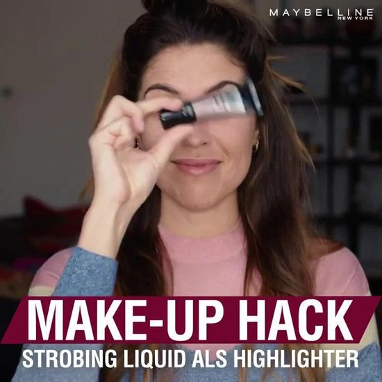 Maybelline Master Strobing Liquid - 100 Light 4 Maybelline Master Strobing Liquid - 100 Light - Afbeelding 2