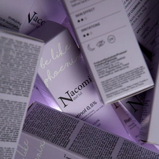 Nacomi Be Like Phoenix Retinol Serum 1% 30ml. 5 Nacomi Be Like Phoenix Retinol Serum 1% 30ml. - Afbeelding 3