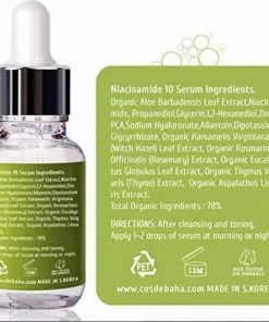 Cos De BAHA Serum Niacinamide 10% + Zinc 1% For Face - Pore Reducer + Uneven Skin Tone Treatment + Diminishes Acne Prone, Korean Skin Care, Hyperpigmentatie - Puistjes - 30ml Serum For Redness & Pore Control - The Ordinary Popular K-Beauty Brand 2022 14 Cos De BAHA Serum Niacinamide 10% + Zinc 1% For Face - Pore Reducer + Uneven Skin Tone Treatment + Diminishes Acne Prone, Korean Skin Care, Hyperpigmentatie - Puistjes - 30ml Serum For Redness & Pore Control - The Ordinary Popular K-Beauty Brand 2022 -Maybelline-winkel 550x550 263