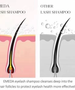 EMEDA Wimpershampoo Op Natuurlijke Basis Versterkt Natuurlijke Wimper, Schuimende Wimperreiniger Wimpershampoo Voor Wimperextensions En Verzorging, Make-up En Wimpervuil Verwijderen 12 EMEDA Wimpershampoo Op Natuurlijke Basis Versterkt Natuurlijke Wimper, Schuimende Wimperreiniger Wimpershampoo Voor Wimperextensions En Verzorging, Make-up En Wimpervuil Verwijderen -Maybelline-winkel 550x550 322
