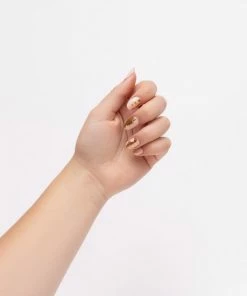 Herome Nail Wraps Starterkit: Pink & Gold Marble - 2*10 Stickers Met Top Coat 4ml. In Een Organza Verpakt -Maybelline-winkel 550x550 355