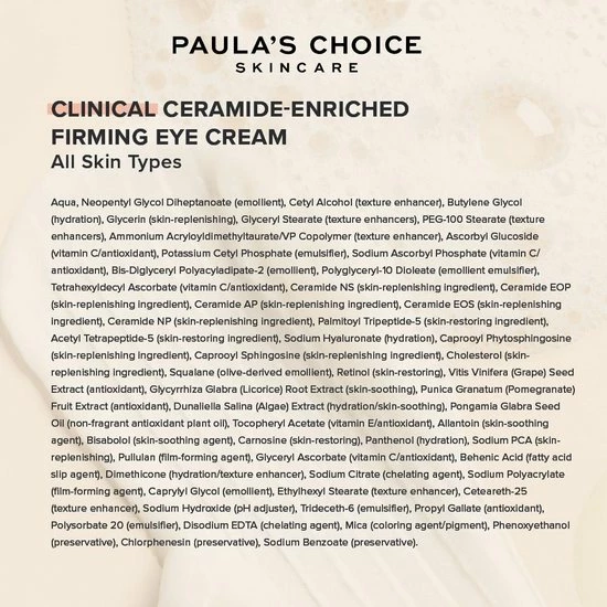 Paula's Choice Clinical Ceramide Oogcr Me - Met Retinol & Vitamine C - Alle Huidtypen - 15 Ml 7 Paula's Choice Clinical Ceramide Oogcr Me - Met Retinol & Vitamine C - Alle Huidtypen - 15 Ml - Afbeelding 5