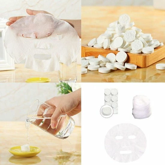 GEAR3000 GEAR 3000® Sheet Mask - DIY - Gezichtsmasker Verzorging - Masker - 10 Stuks - Katoen 4 GEAR3000 GEAR 3000® Sheet Mask - DIY - Gezichtsmasker Verzorging - Masker - 10 Stuks - Katoen - Afbeelding 2