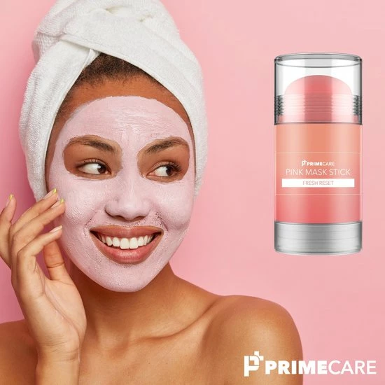 PrimePlus PrimeCare Pink Clay Mask Stick - Shea Butter – Botanische Extracten - Gezichtsmasker – Huidverzorging – Hydraterend – Egaliserend – Verzorgend - Roze Face Mask - Kleimasker 5 PrimePlus PrimeCare Pink Clay Mask Stick - Shea Butter – Botanische Extracten - Gezichtsmasker – Huidverzorging – Hydraterend – Egaliserend – Verzorgend - Roze Face Mask - Kleimasker - Afbeelding 3