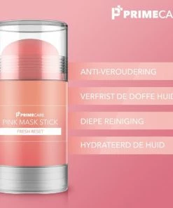 PrimePlus PrimeCare Pink Clay Mask Stick - Shea Butter – Botanische Extracten - Gezichtsmasker – Huidverzorging – Hydraterend – Egaliserend – Verzorgend - Roze Face Mask - Kleimasker 13 PrimePlus PrimeCare Pink Clay Mask Stick - Shea Butter – Botanische Extracten - Gezichtsmasker – Huidverzorging – Hydraterend – Egaliserend – Verzorgend - Roze Face Mask - Kleimasker -Maybelline-winkel 550x550 426