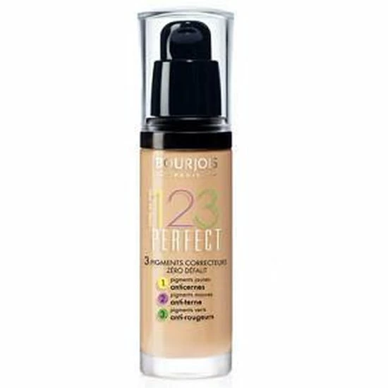 Bourjois 123 Perfect Foundation - 54 Beige Fonc 13 Bourjois 123 Perfect Foundation - 54 Beige Fonc - Afbeelding 11