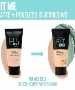 Maybelline Fit Me Matte & Poreless Foundation - 355 Pecan - 30 Ml 19 Maybelline Fit Me Matte & Poreless Foundation - 355 Pecan - 30 Ml -Maybelline-winkel 550x550 44