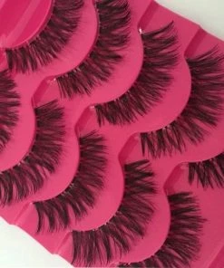 LOUZIR Lange Zwarte Nepwimpers - 5 Paar -Maybelline-winkel 550x550 47