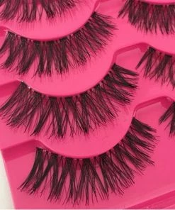 LOUZIR Lange Zwarte Nepwimpers - 5 Paar -Maybelline-winkel 550x550 48