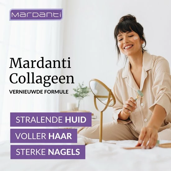 Mardanti Collageen | D Huidserum Van Binnenuit | Met Vitamine C, Riboflavine, Biotine, Zink, Koper En Hyaluronzuur | Draagt Bij Aan De Normale Collageenvorming | Vermindert Rimpels | Verbeterde Huidstructuur | Collageen Poeder Met Vanille Smaak 7 Mardanti Collageen | D Huidserum Van Binnenuit | Met Vitamine C, Riboflavine, Biotine, Zink, Koper En Hyaluronzuur | Draagt Bij Aan De Normale Collageenvorming | Vermindert Rimpels | Verbeterde Huidstructuur | Collageen Poeder Met Vanille Smaak - Afbeelding 5