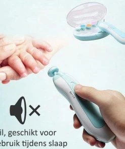 CK Webhandel Elektrische Baby Nagelknipper Nagelschaartje Nagelvijl Nageltrimmer Nagelsetje - Veilig En Zacht - Voor Baby En Volwassenen - Ultra Stil (slapend Knippen) - Draadloos -Maybelline-winkel 550x550 519