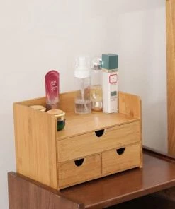 Merkloos Decopatent Luxe Make-up Organizer Met 3 Lades - Cosmetica Organizer Make Up Met Schuiflade Bamboe Hout - Cosmeticahouder - Toren 14 Merkloos Decopatent Luxe Make-up Organizer Met 3 Lades - Cosmetica Organizer Make Up Met Schuiflade Bamboe Hout - Cosmeticahouder - Toren -Maybelline-winkel 550x550 531