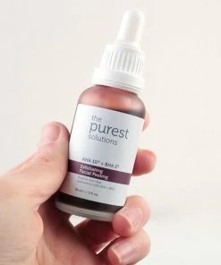 The Purest Solutions AHA 10% + BHA 2% Peeling Solution Exfoliating Facial Peeling | Vegan | Hyaluronzuur | Acne | Littekens | Talg Balanceren | Vergrote En Verstopte Pori N | Vermoeide Huid -Maybelline-winkel 550x550 555