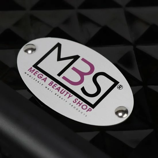 MEGA BEAUTY SHOP? Aluminium Trolley 3D Zwart 4in1 11 MEGA BEAUTY SHOP? Aluminium Trolley 3D Zwart 4in1 - Afbeelding 9