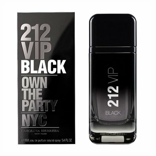 Carolina Herrera 212 Vip Black - 100ml - Eau De Parfum 8 Carolina Herrera 212 Vip Black - 100ml - Eau De Parfum - Afbeelding 6
