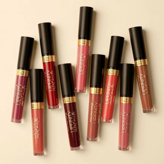 Max Factor Lipfinity Velvet Matte Lippenstift - 015 Nude Silk Nude 10 Max Factor Lipfinity Velvet Matte Lippenstift - 015 Nude Silk Nude - Afbeelding 8