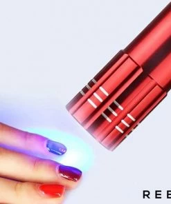 Draagbare Nageldroger| REBL | Rood