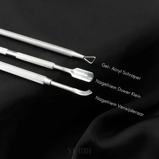 YUBBI™ Professionele Nagelverzorging Set - 5 Delig - Nagelriem Duwer - Bokkenpootje - Gellak Verwijderaar - Nagelvijl - Gel Acryl Nagel Prep - RVS - Inclusief Opbergetui 8 YUBBI™ Professionele Nagelverzorging Set - 5 Delig - Nagelriem Duwer - Bokkenpootje - Gellak Verwijderaar - Nagelvijl - Gel Acryl Nagel Prep - RVS - Inclusief Opbergetui - Afbeelding 6