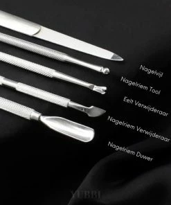 YUBBI™ Professionele Nagelverzorging Set - 5 Delig - Nagelriem Duwer - Bokkenpootje - Gellak Verwijderaar - Nagelvijl - Gel Acryl Nagel Prep - RVS - Inclusief Opbergetui 15 YUBBI™ Professionele Nagelverzorging Set - 5 Delig - Nagelriem Duwer - Bokkenpootje - Gellak Verwijderaar - Nagelvijl - Gel Acryl Nagel Prep - RVS - Inclusief Opbergetui -Maybelline-winkel 550x550 72