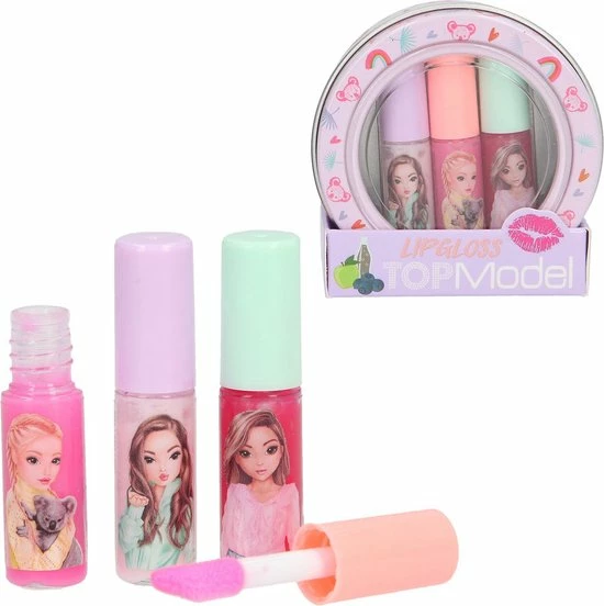 TOPModel Lipgloss 3 Stuks In Lila Doosje 3 TOPModel Lipgloss 3 Stuks In Lila Doosje