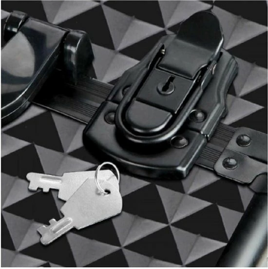 MEGA BEAUTY SHOP? Aluminium Trolley 3D Zwart 4in1 12 MEGA BEAUTY SHOP? Aluminium Trolley 3D Zwart 4in1 - Afbeelding 10