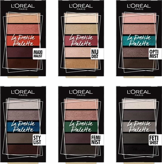 L?Or?al Paris L Or Al Paris La Petite Palette Oogschaduw - 02 Nudist 7 L?Or?al Paris L Or Al Paris La Petite Palette Oogschaduw - 02 Nudist - Afbeelding 5