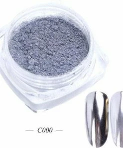 GUAPÀ® GUAPÀ - Holografische Glitter Poeder Set Inclusief Top Coat - Roze Zilver Goud - Nail Art & Nagel Decoratie -Maybelline-winkel 550x556