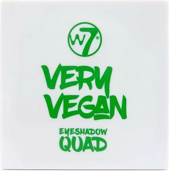 W7 Cosmetics W7 Very Vegan Quad Eyeshadow Spring Spice 4 W7 Cosmetics W7 Very Vegan Quad Eyeshadow Spring Spice - Afbeelding 2