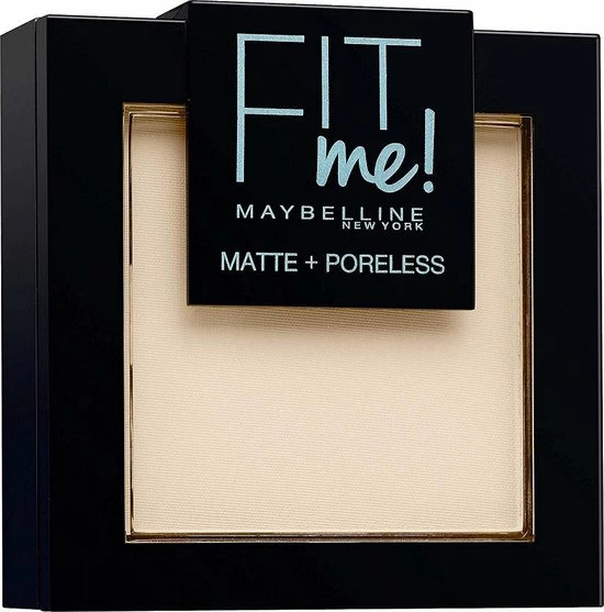 Maybelline Fit Me Matte & Poreless Make-up Poeder - 110 Porcela 9 Maybelline Fit Me Matte & Poreless Make-up Poeder - 110 Porcela - Afbeelding 7