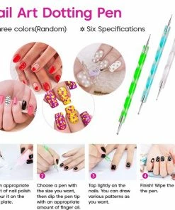 Royala 20 Delige Nail Art Set - 5 Dotting Tools En 15 Nailart Penselen - Roze 24 Royala 20 Delige Nail Art Set - 5 Dotting Tools En 15 Nailart Penselen - Roze -Maybelline-winkel 550x559 1
