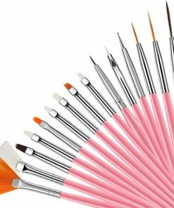 Royala 20 Delige Nail Art Set - 5 Dotting Tools En 15 Nailart Penselen - Roze 22 Royala 20 Delige Nail Art Set - 5 Dotting Tools En 15 Nailart Penselen - Roze -Maybelline-winkel 550x562 2