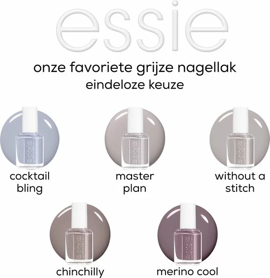 Essie Master Plan 78 - Grijs - Nagellak 19 Essie Master Plan 78 - Grijs - Nagellak - Afbeelding 17