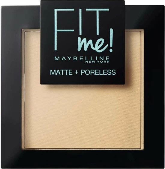 Maybelline Fit Me Matte & Poreless Make-up Poeder - 110 Porcela 6 Maybelline Fit Me Matte & Poreless Make-up Poeder - 110 Porcela - Afbeelding 4