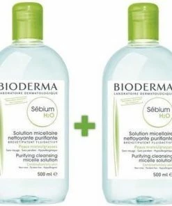 Bioderma Sebium H2O Micellaire Oplossing Promo 1 + 1 Gratis