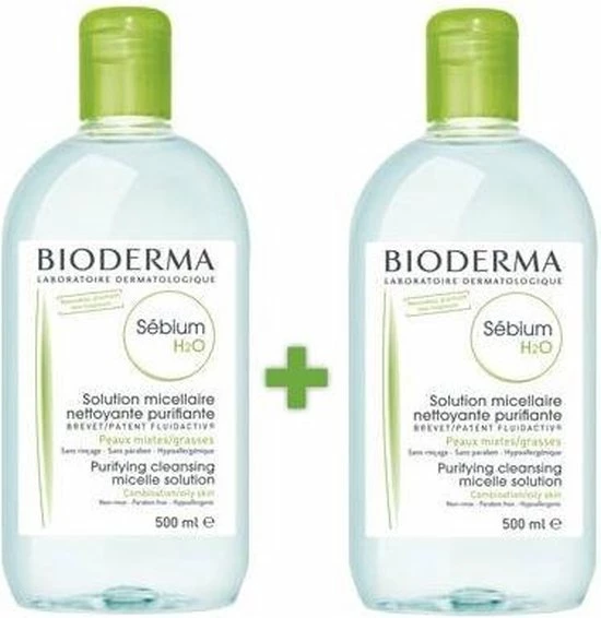Bioderma Sebium H2O Micellaire Oplossing Promo 1 + 1 Gratis 3 Bioderma Sebium H2O Micellaire Oplossing Promo 1 + 1 Gratis