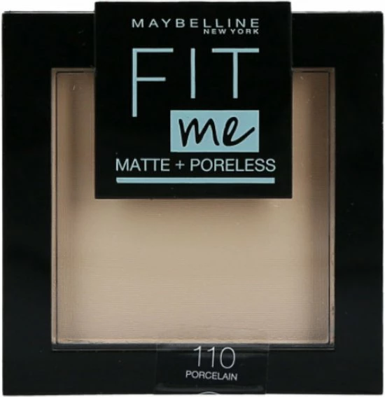 Maybelline Fit Me Matte & Poreless Make-up Poeder - 110 Porcela 7 Maybelline Fit Me Matte & Poreless Make-up Poeder - 110 Porcela - Afbeelding 5